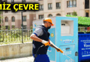 KONTEYNERLERE HİJYEN DOKUNUŞU Esenler Belediyesi, ilçe genelinde çevre temizliği ve