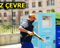 ESENLER’DE ÇÖP KONTEYNERLERİ DÜZENLİ OLARAK DEZENFEKTE EDİLİYOR