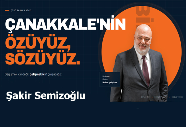 Şakir Semizoğlu kimdir? Reel sektörden TOBB’a uzanan kariyeri Çanakkale Ticaret ve Sanayi Odası Başkanlığına aday olan Şakir Semizoğlu,