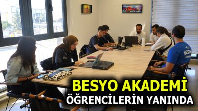 Esenler Belediyesi BESYO Akademi’de 2025-2026 eğitim dönemini tamamlayan öğrenciler, yaklaşık