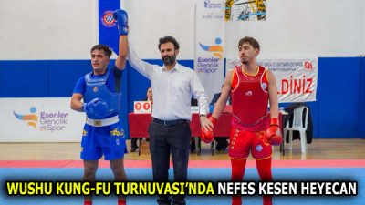 ESENLER’DE WUSHU KUNG-FU HEYECANI YAŞANDI Esenler’de düzenlenen Wushu Kung-Fu Gençler