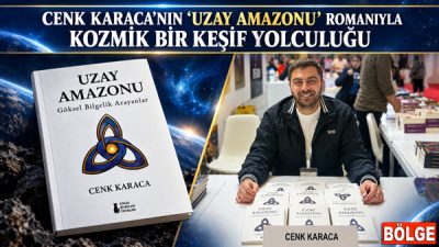 CENK KARACA’NIN “UZAY AMAZONU” ROMANIYLA KOZMİK BİR KEŞİF YOLCULUĞU Sokak